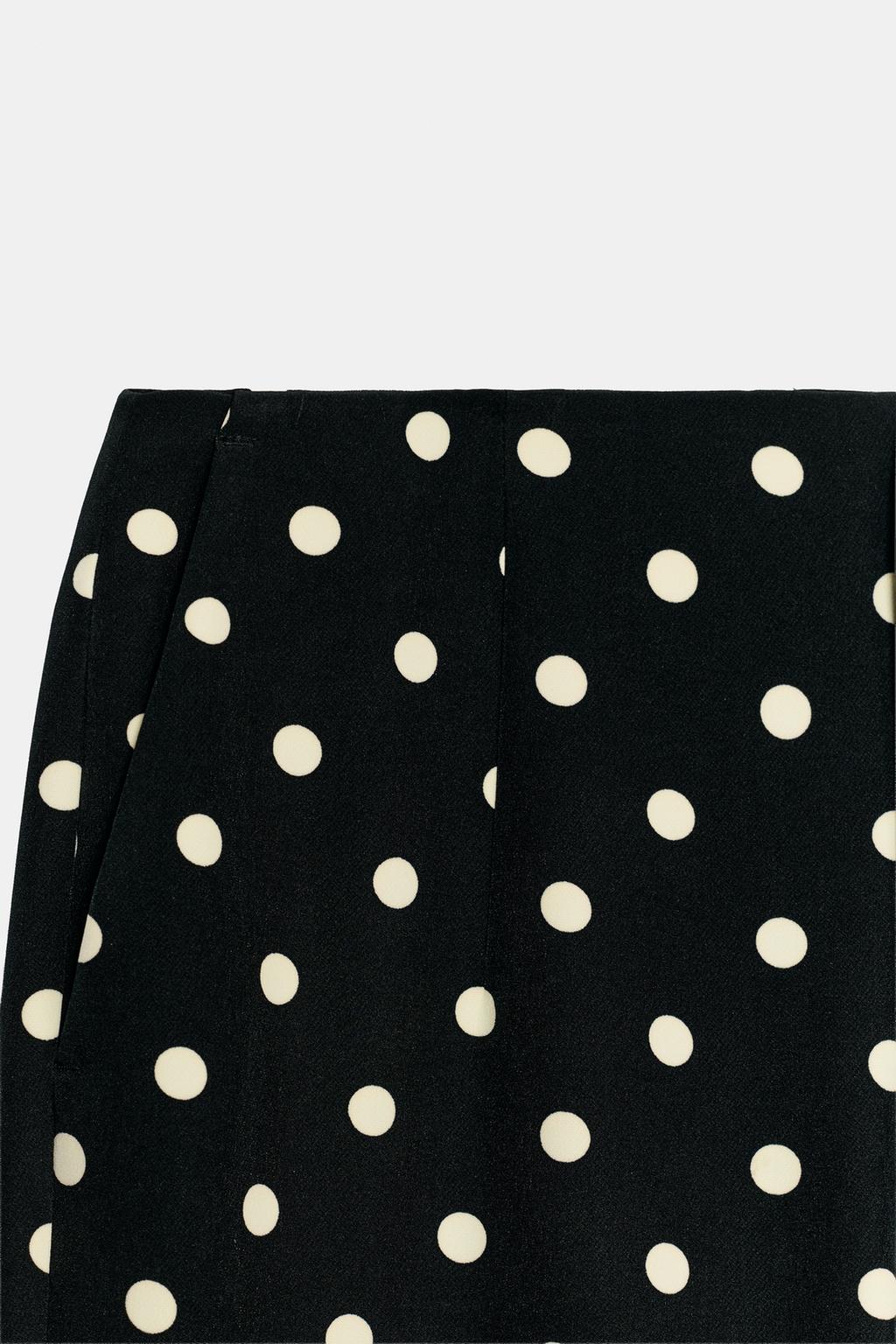 Pantalon Évasé à Pois (4)