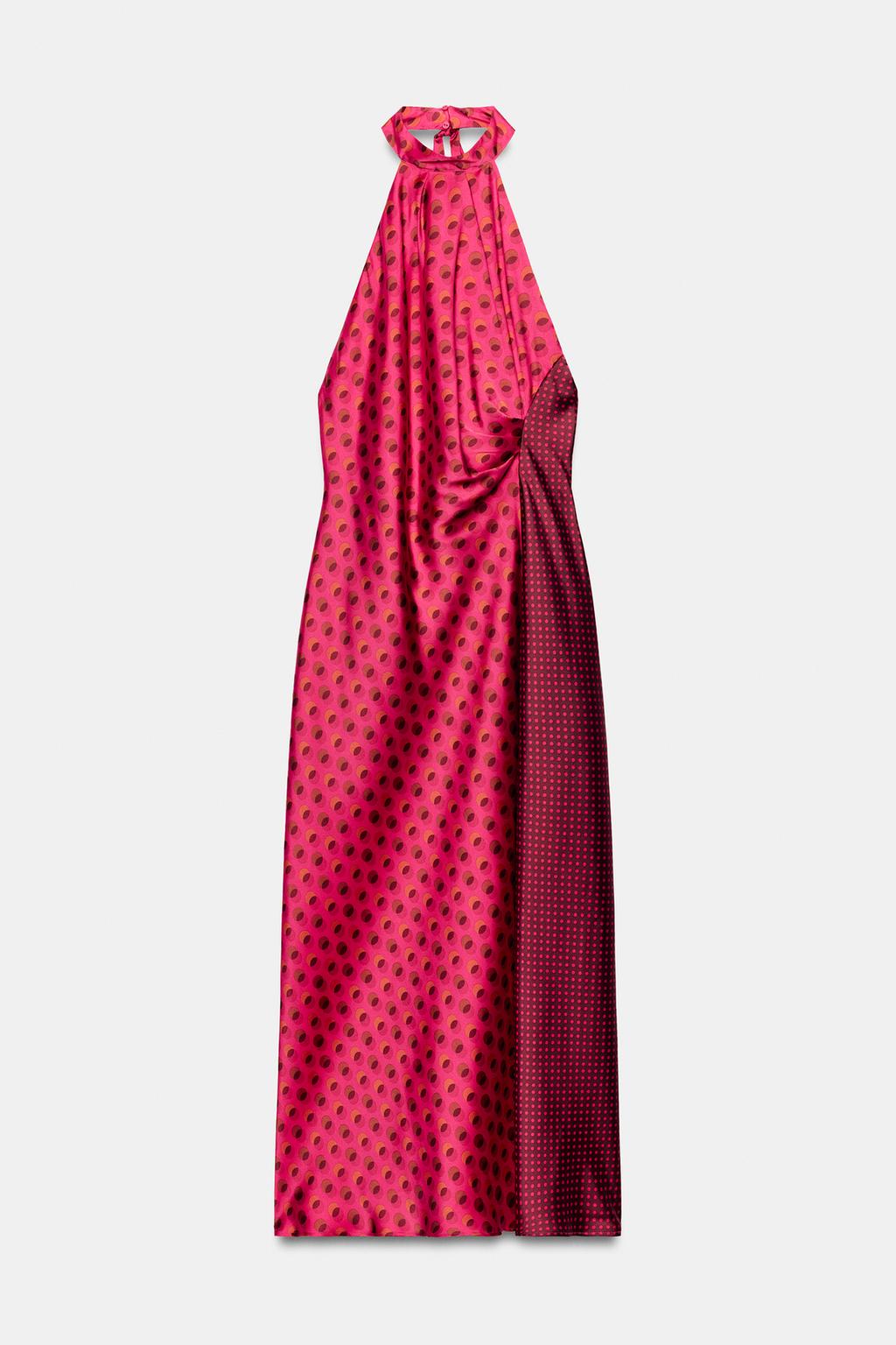 Robe Mi-longue Col Halter (3)